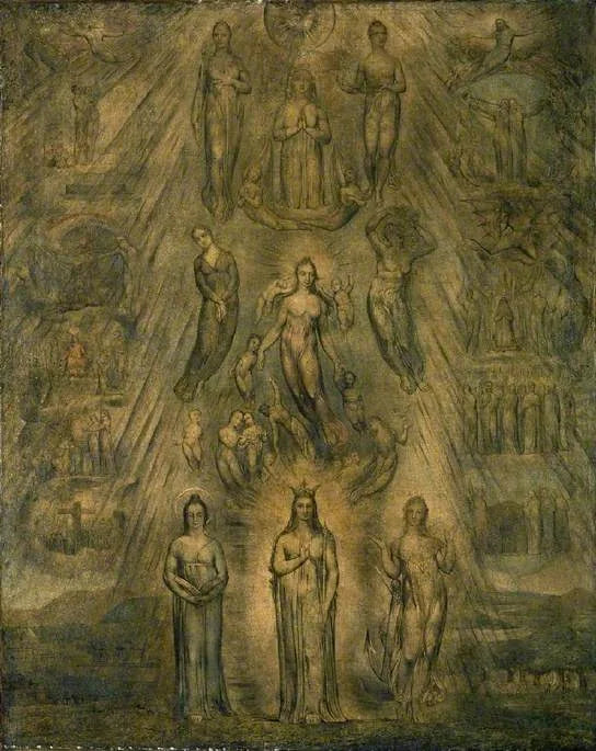 Allegoria stanu duchowego człowieka - William Blake