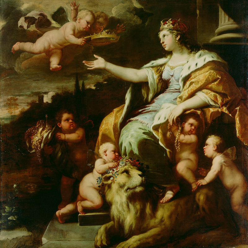 Allegoria Wielkoduszności - Luca Giordano