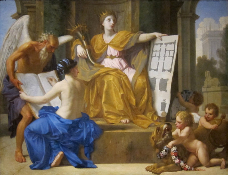 Allegoria wspaniałości - Eustache Le Sueur