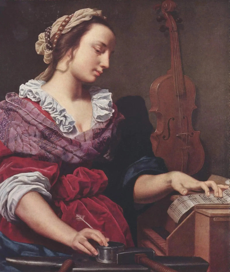 Allegoria muzyki - Lorenzo Lippi