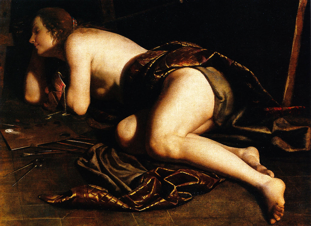 Allégorie de la Peinture - Artemisia Gentileschi - Alpha Reproduction