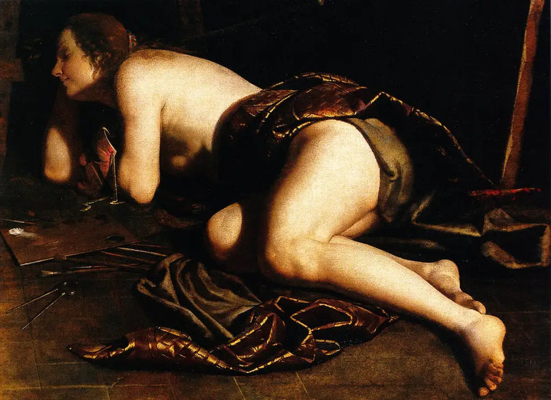 Allegoria malarstwa - Artemisia Gentileschi