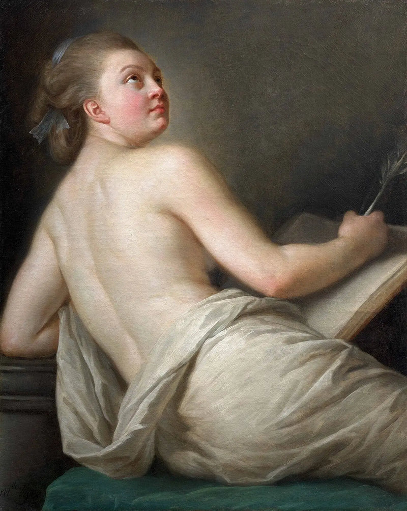 Allegoria poezji - Élisabeth Vigée Le Brun