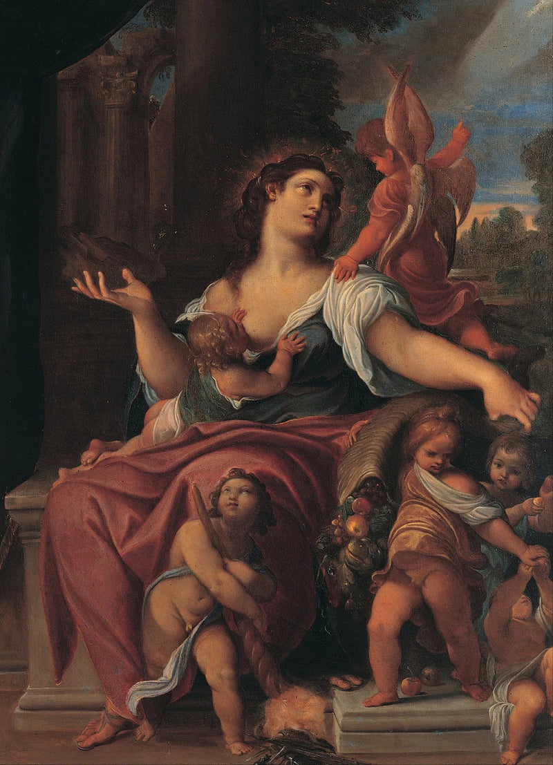 Allegoria Opatrzności - Ludovico Carracci