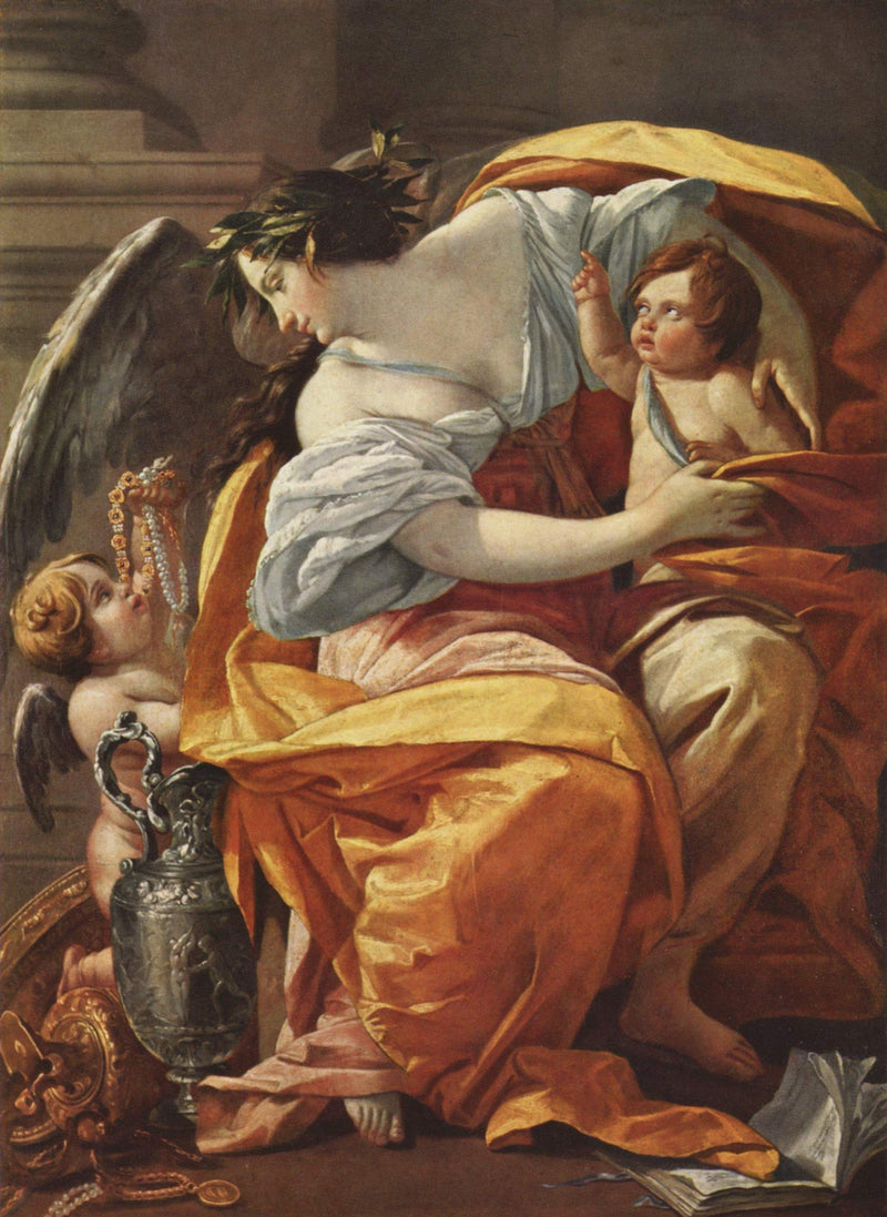 Allegoria bogactwa - Simon Vouet