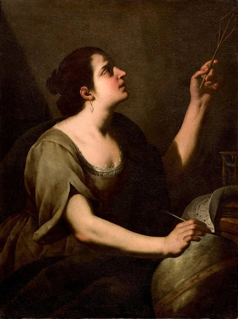 Allegoria astronomii - Artemisia Gentileschi