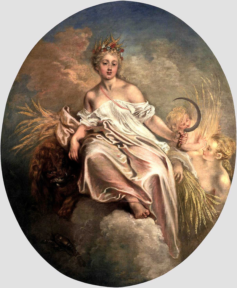 Allegoria Lata pod postacią Ceres - Antoine Watteau