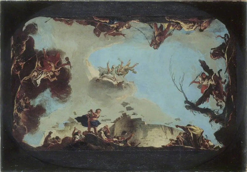 Allegoria mocy elokwencji - Giovanni Battista Tiepolo