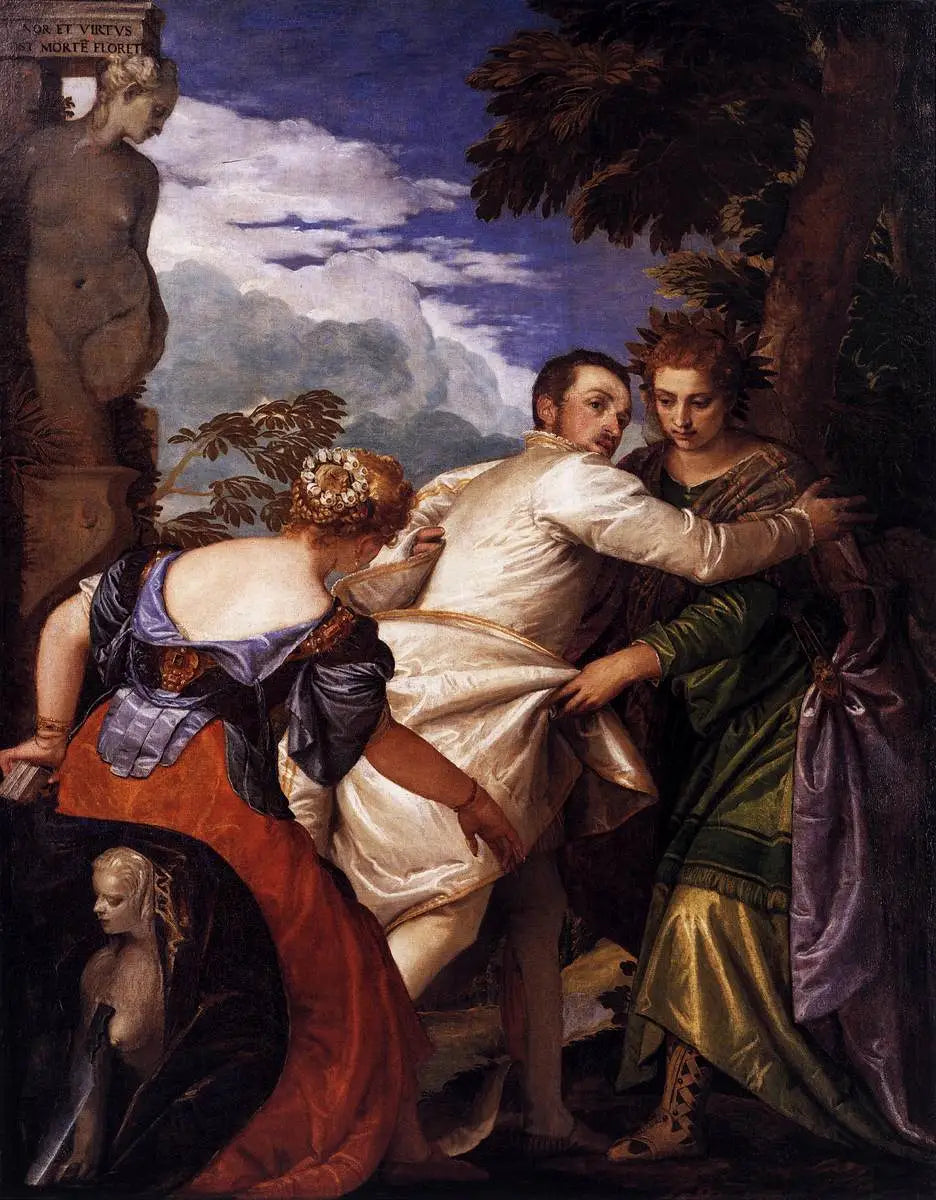 Allégorie du Vice et de la Vertu - Paul Véronèse - Alpha Reproduction
