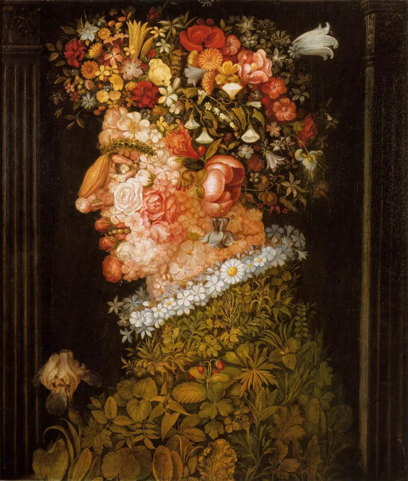 Allegoria wiosny - Giuseppe Arcimboldo