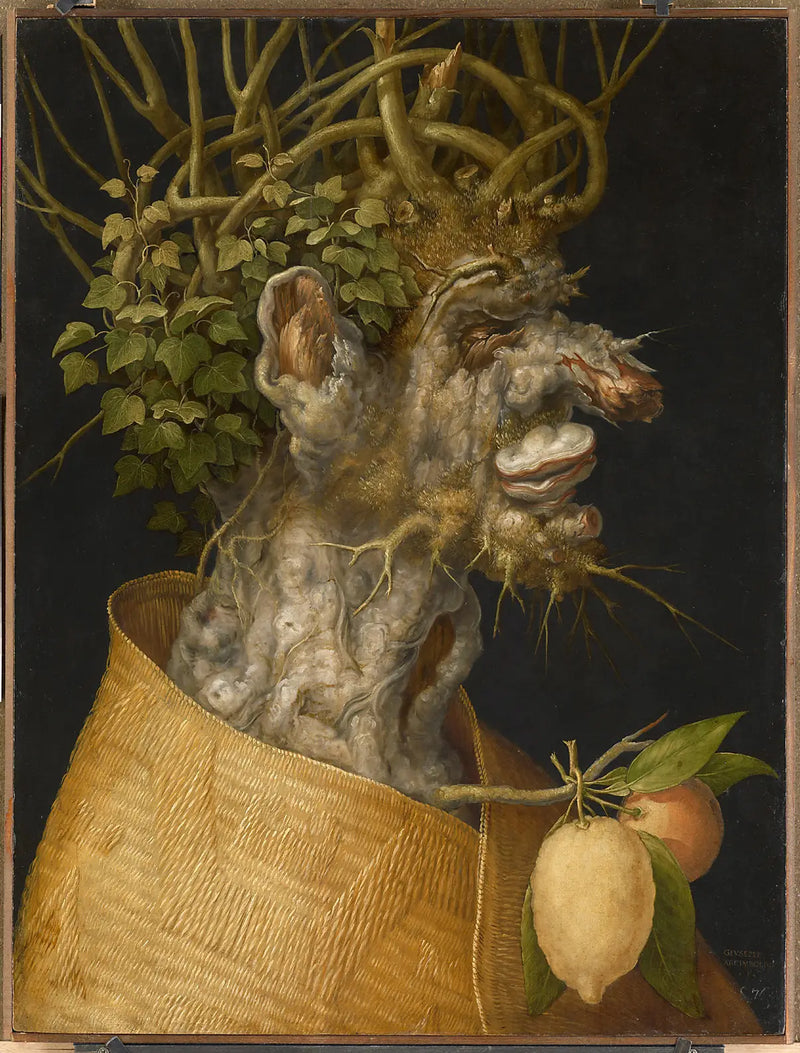 Allegoria zimy - Giuseppe Arcimboldo