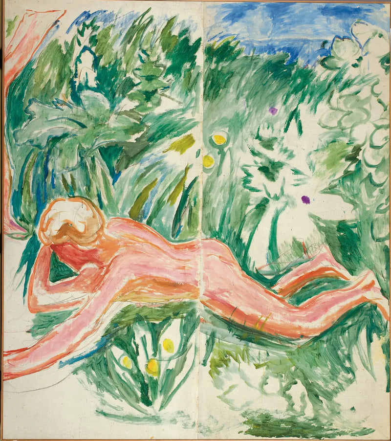 Alma Mater: leżący chłopiec - Edvard Munch