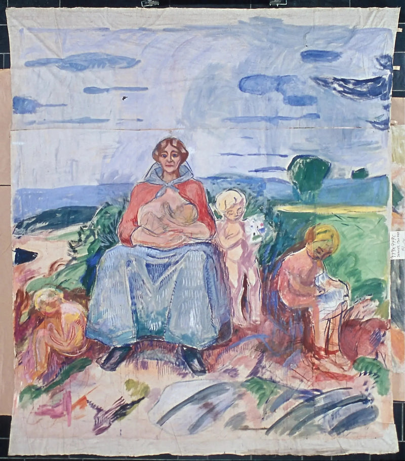 Alma Mater: część centralna - Edvard Munch