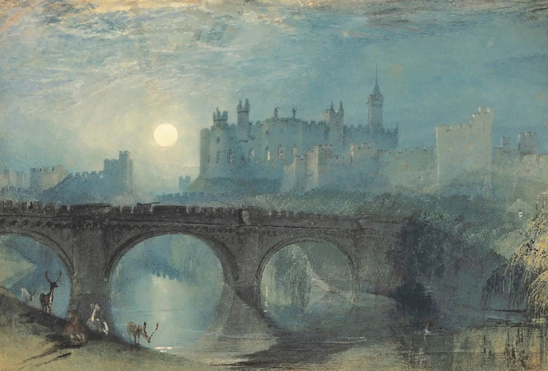 Zamek Alnwick - J. M. W. Turner
