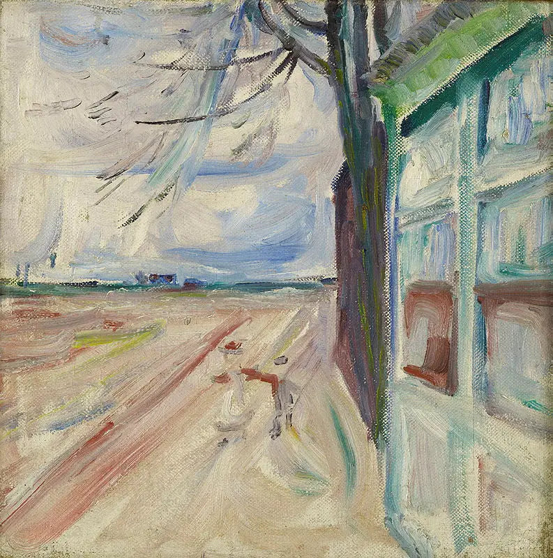 Nad Strumieniem, Warnemünde - Edvard Munch