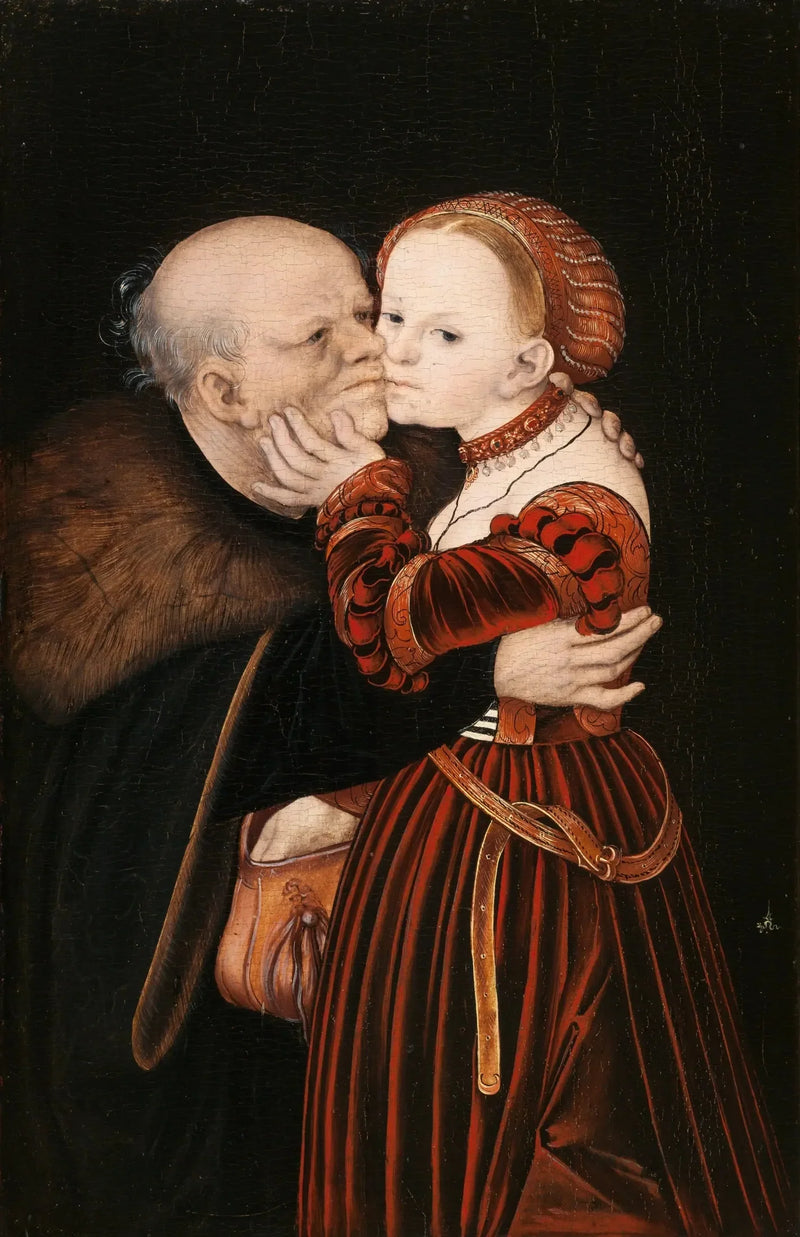 Niezgodni kochankowie - Lucas Cranach Starszy