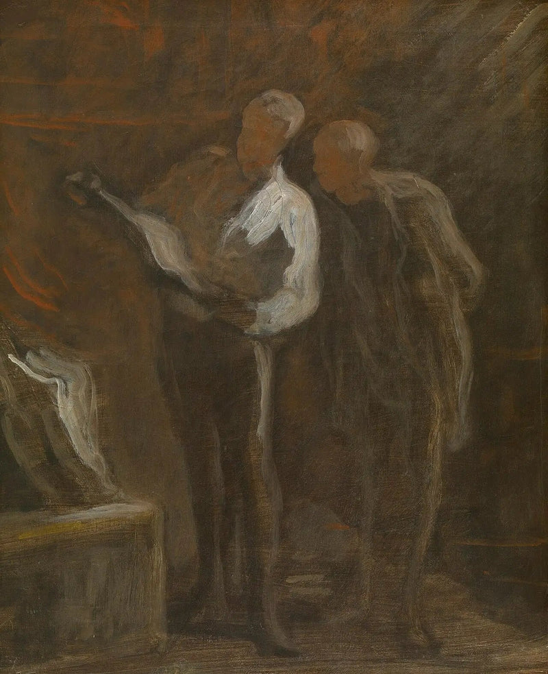 Miłośnicy grafik - Honoré Daumier