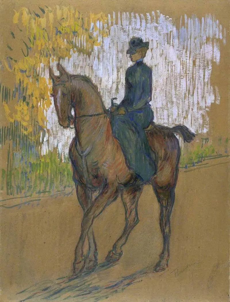 Amazona - Henri de Toulouse-Lautrec