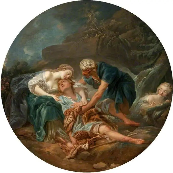 Amintas wskrzeszony przez Sylwię - François Boucher