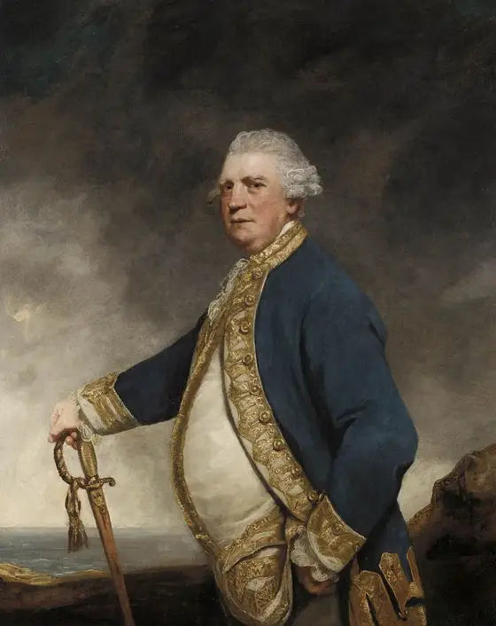 Admirał August Keppel, 1725-86 - Joshua Reynolds