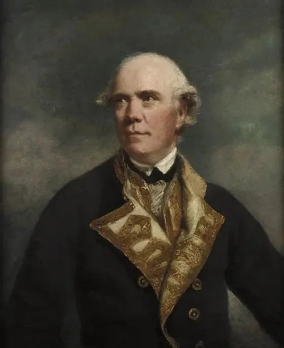 Admirał Samuel Barrington, 1729-1800 - Joshua Reynolds