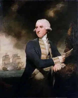Admirał Lord Hood - Joshua Reynolds