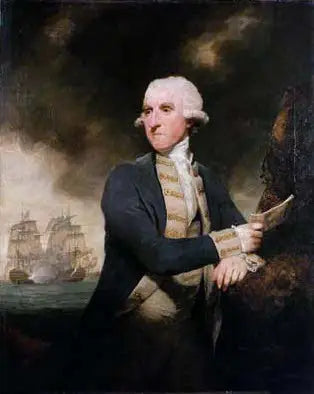 Admirał Lord Hood - Joshua Reynolds