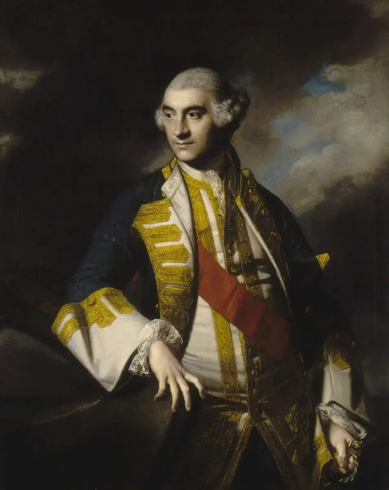 Admiral Sir Charles Saunders, około 1713-1775 - Joshua Reynolds