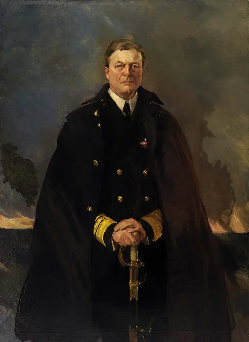 Amiral Sir David Beatty, Lord Beatty - Cecilia Beaux