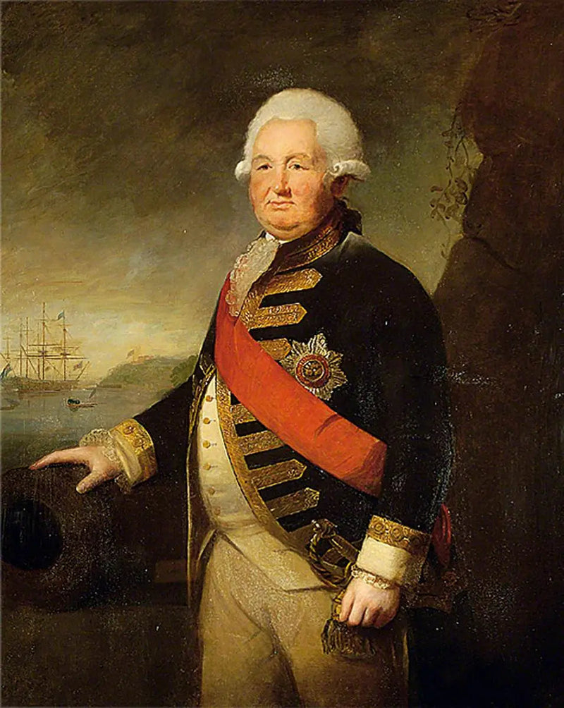 Admirał Sir Edward Hughes (1720–1794) - Joshua Reynolds