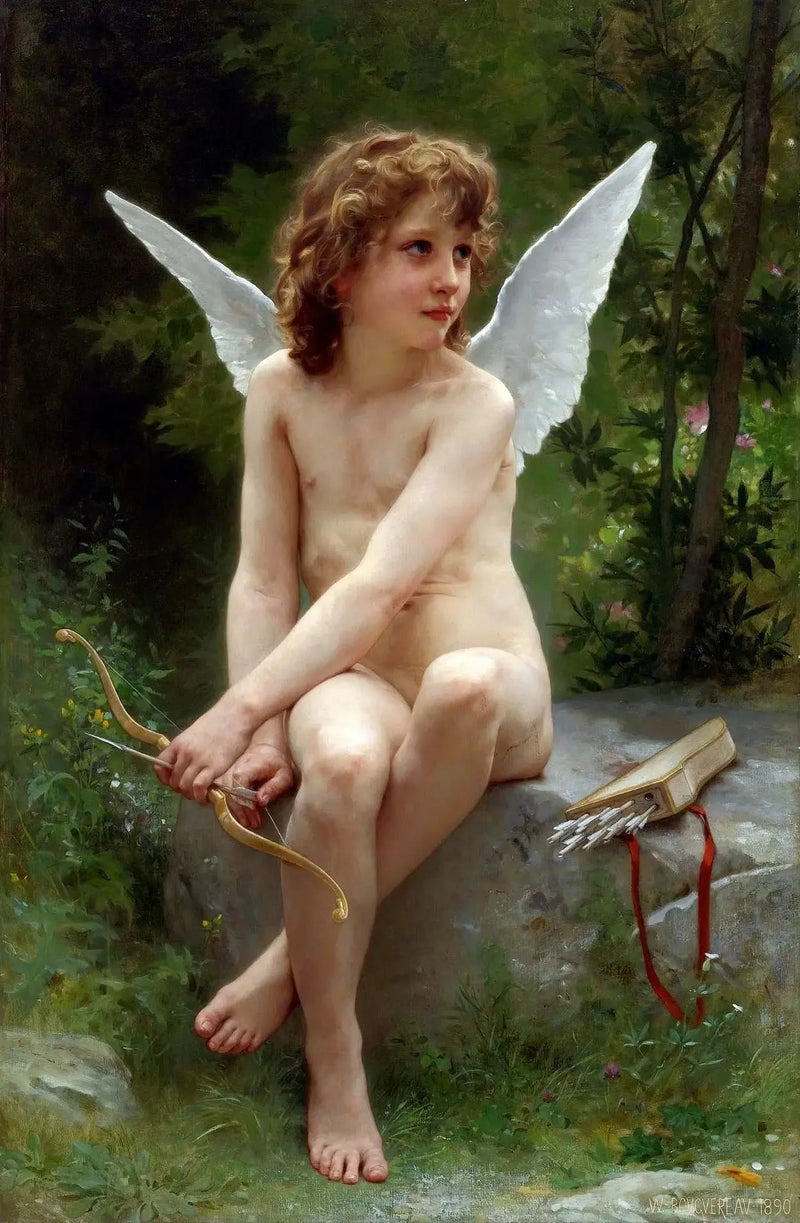 Miłość na czatach - Bouguereau