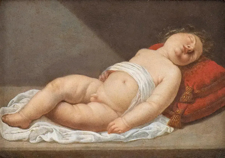 Zasypiana miłość - Artemisia Gentileschi