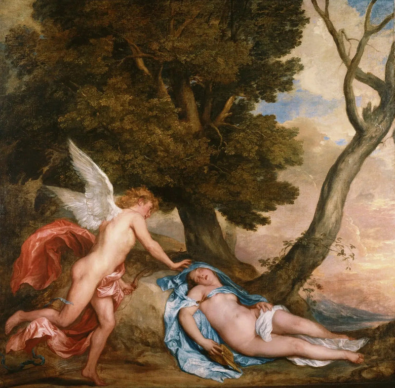 Miłość i Psyché - Antoine van Dyck