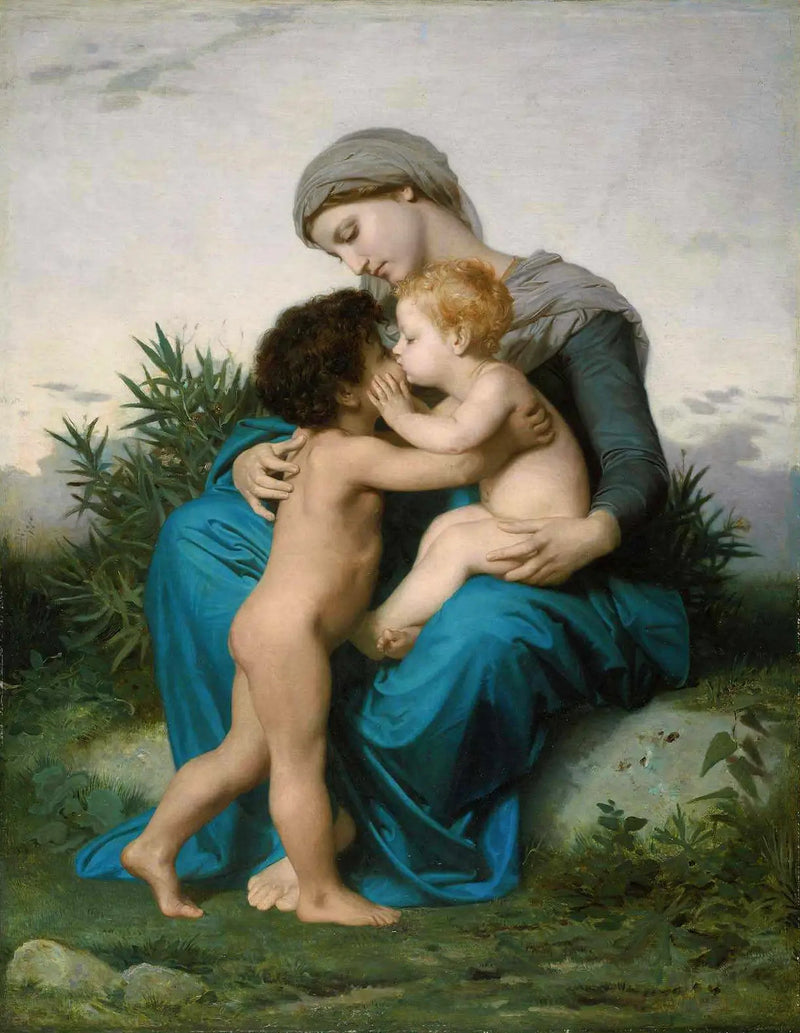 Miłość braterska - Bouguereau