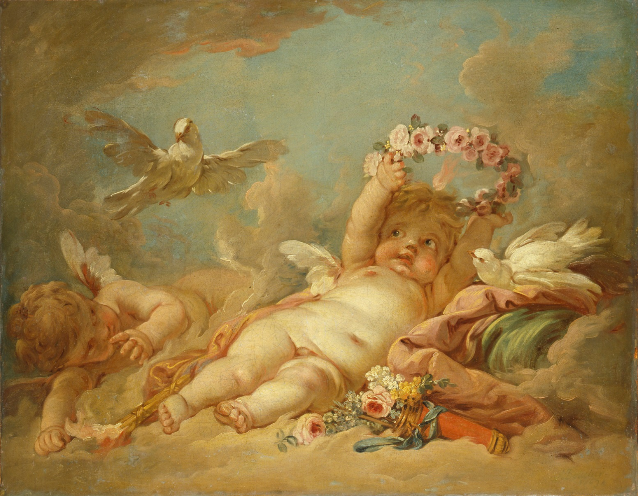 Amours - François Boucher - Alpha Reproduction
