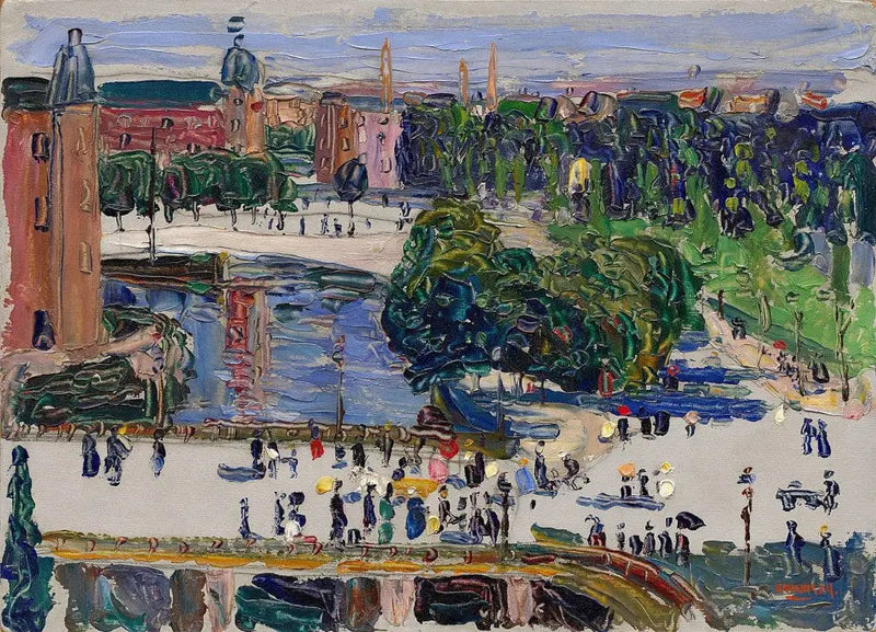 Amsterdam—Widok z okna - Wasilij Kandinsky