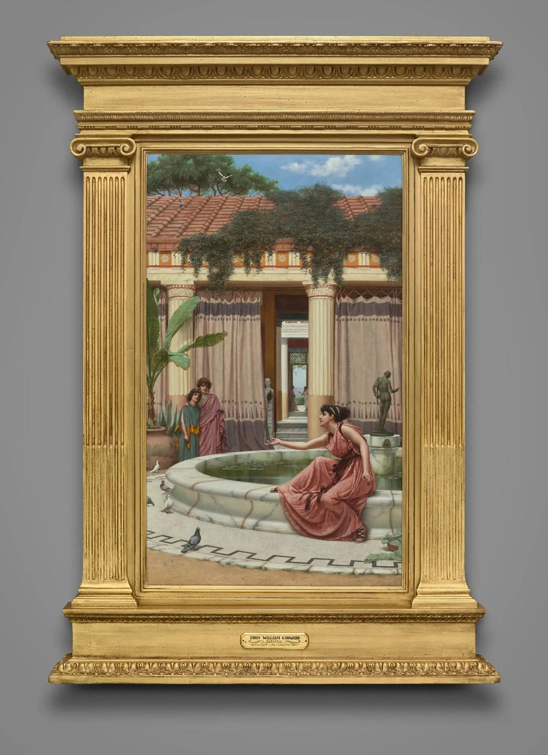 Niewinna rozrywka - John William Godward