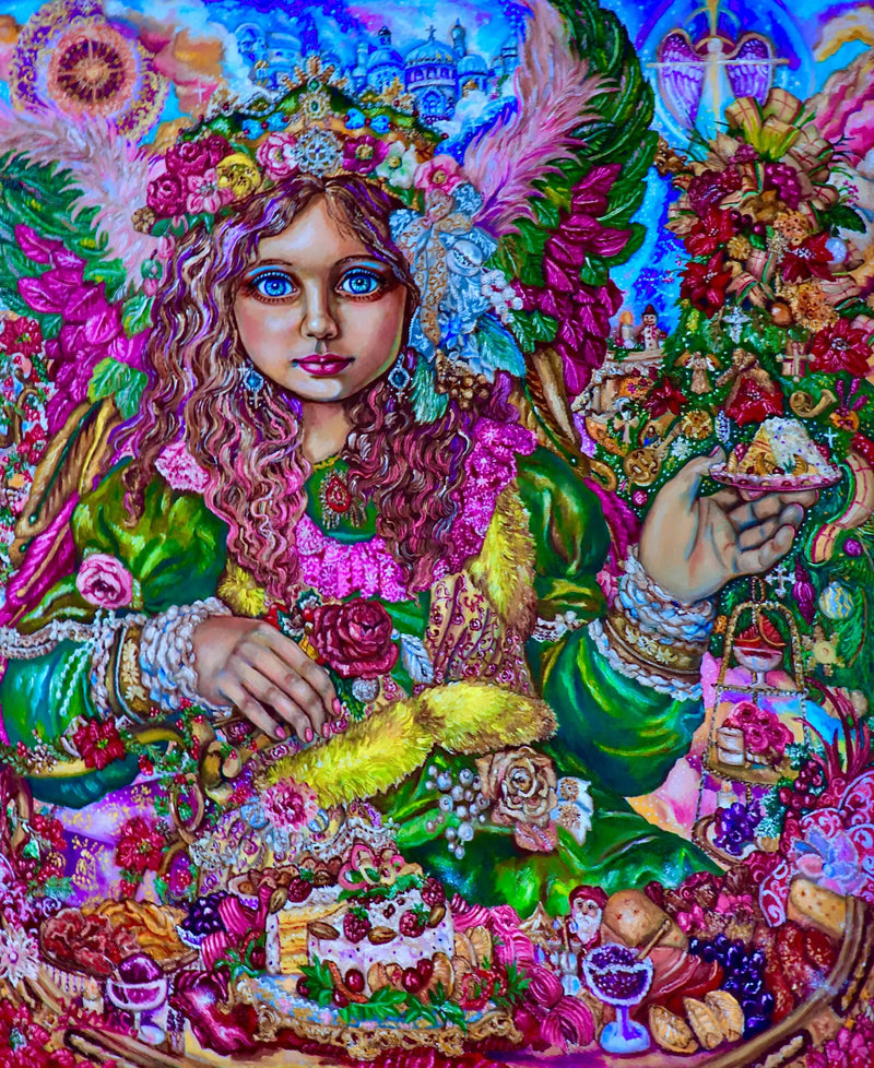 Anioł na kolacji wigilijnej - Yumi Sugai