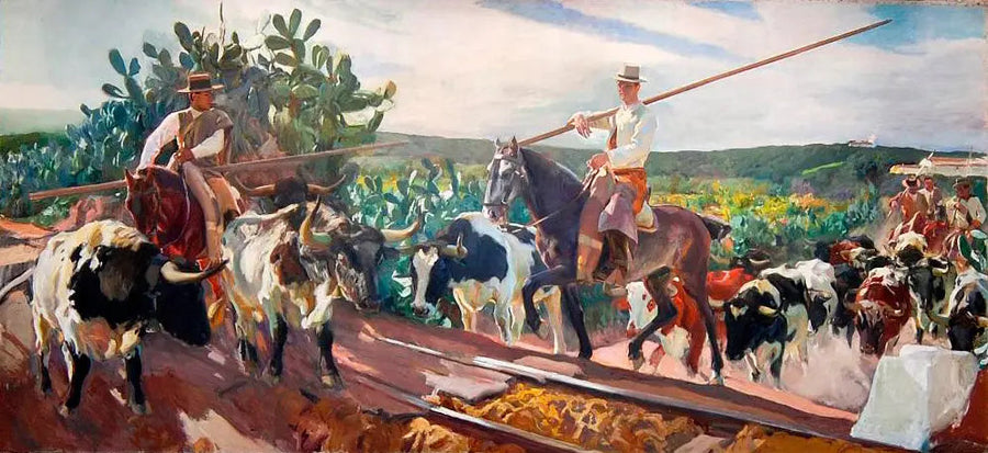 Andaluzja, El Encierro - Joaquín Sorolla