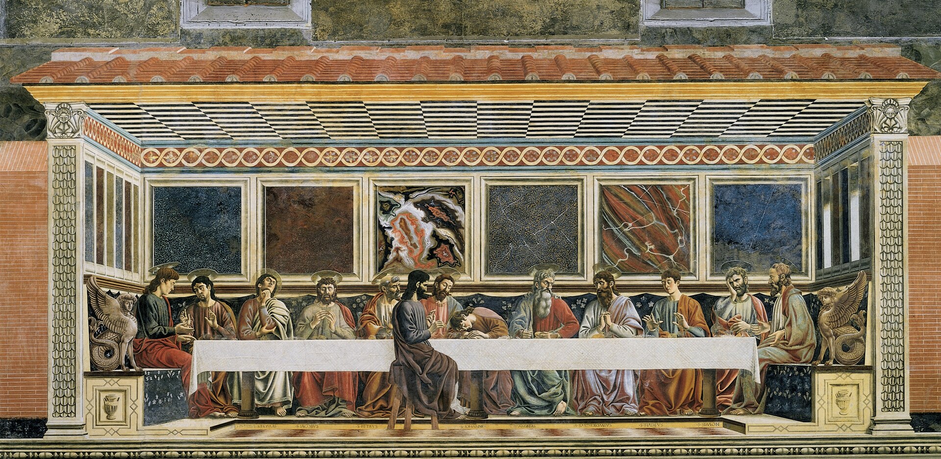 La Cène - Andrea del Castagno