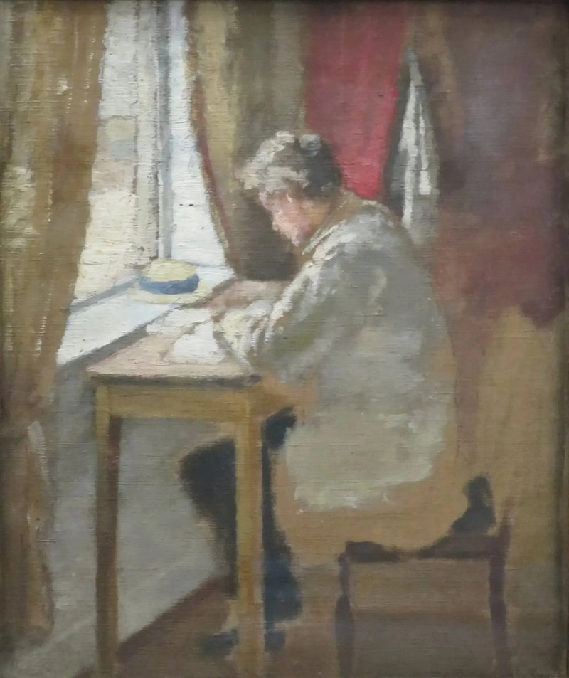 Andreas przy oknie - Edvard Munch