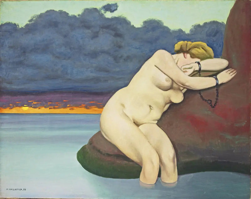 Andromeda uwiązana - Félix Vallotton