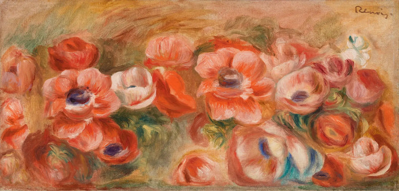 Anemony (Anemony) - Pierre-Auguste Renoir