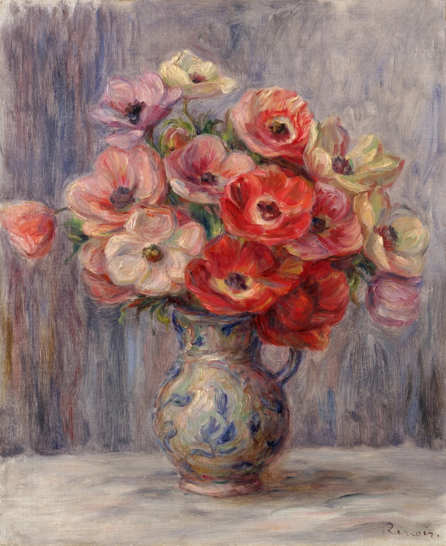 Anemony - Pierre-Auguste Renoir