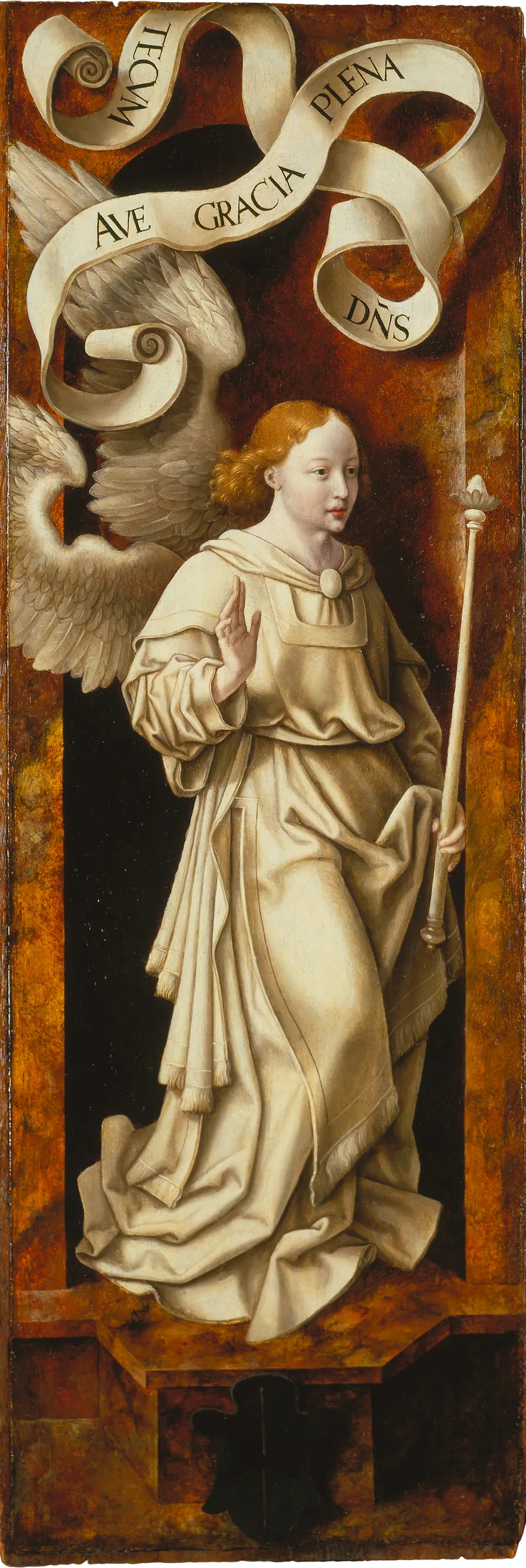 Anioł Zwiastowania - Joos van Cleve