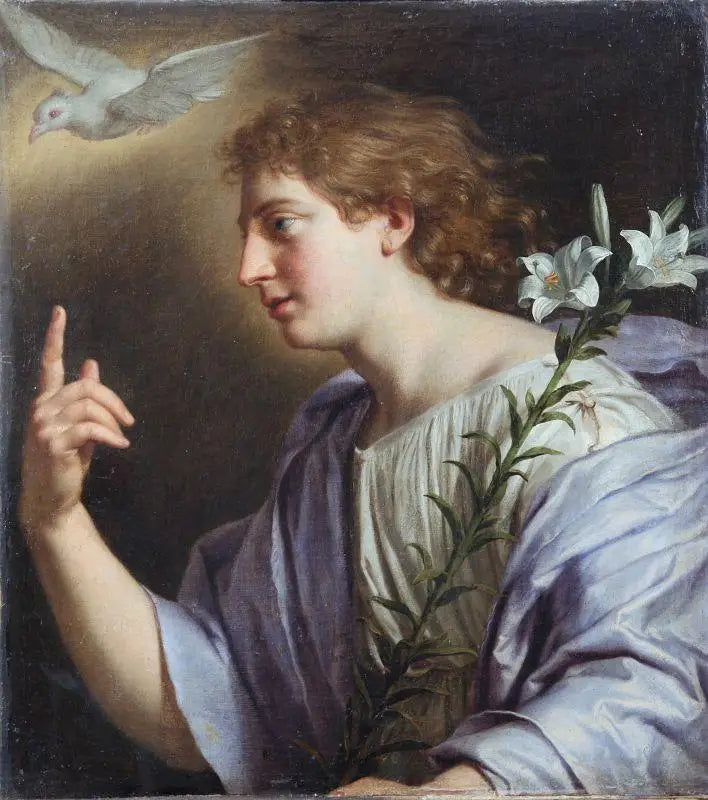 Anioł Zwiastowania - Philippe de Champaigne