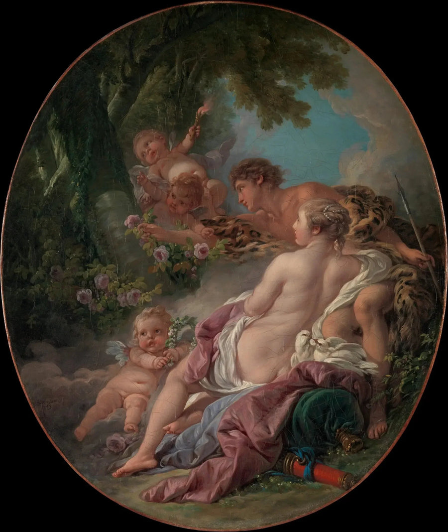Anżelika i Médor - François Boucher