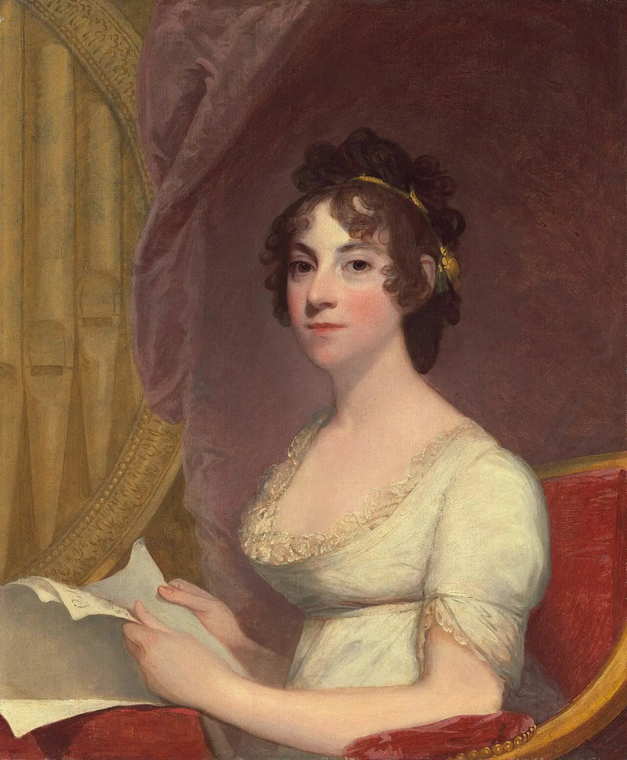 Anna Maria Brodeau Thornton (pani William Thornton) - Gilbert Stuart