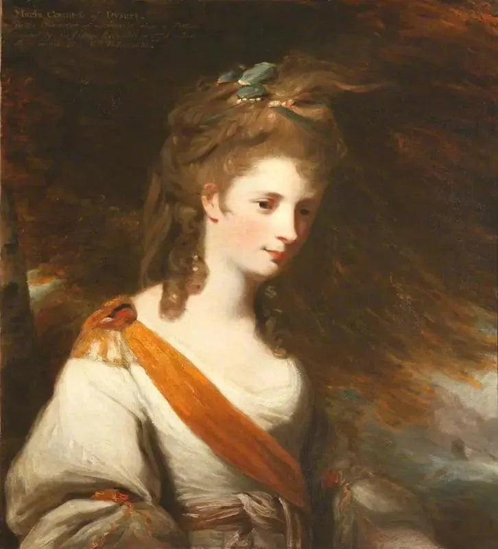 Anna Maria Lewis, hrabina Dysart (1745-1804) w roli Mirandy (według Reynoldsa) - John Constable