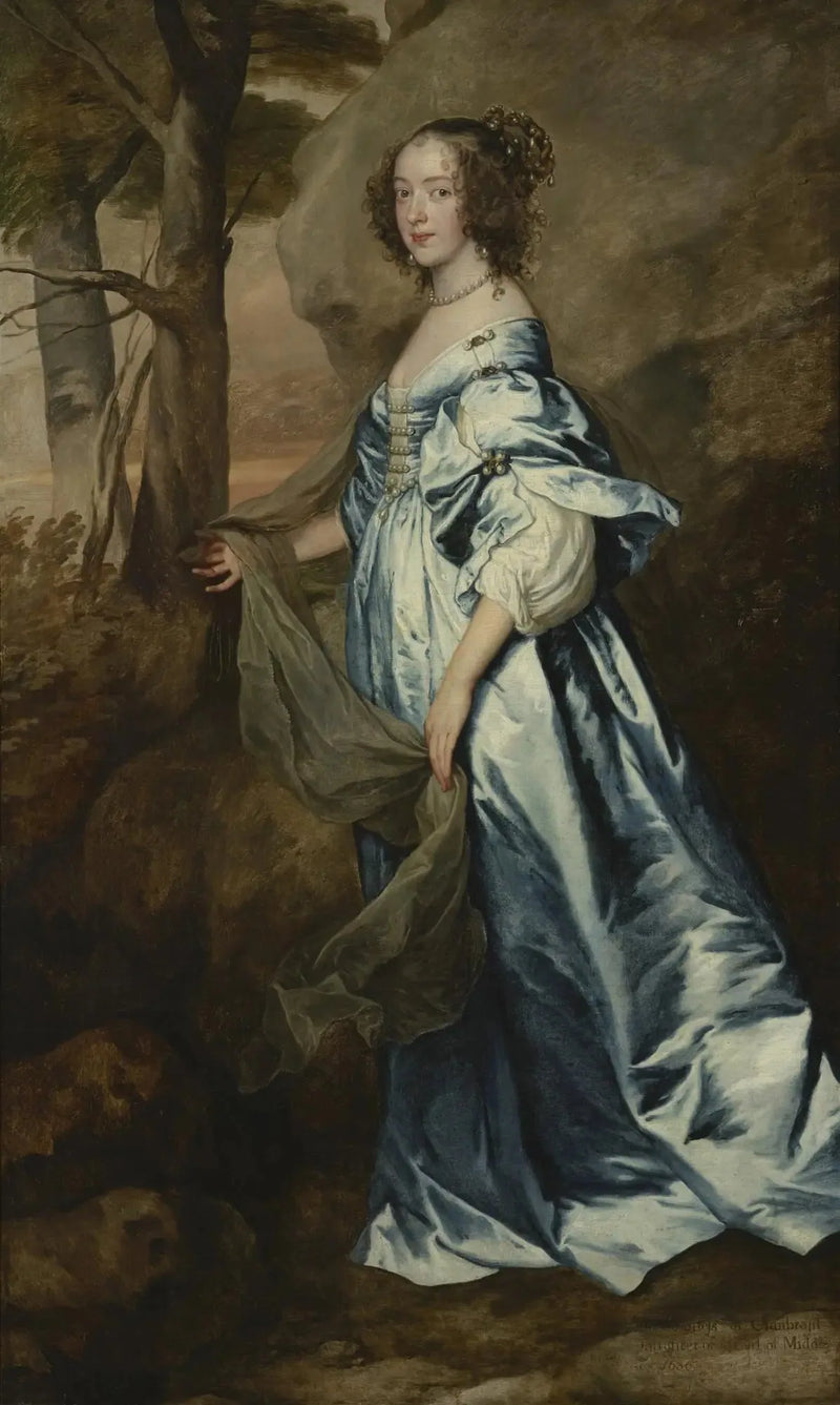 Anna, hrabina Clanbrassil - Antoine van Dyck